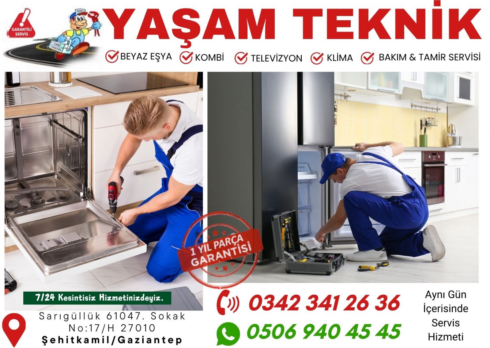 Gaziantep Bosch Servisi